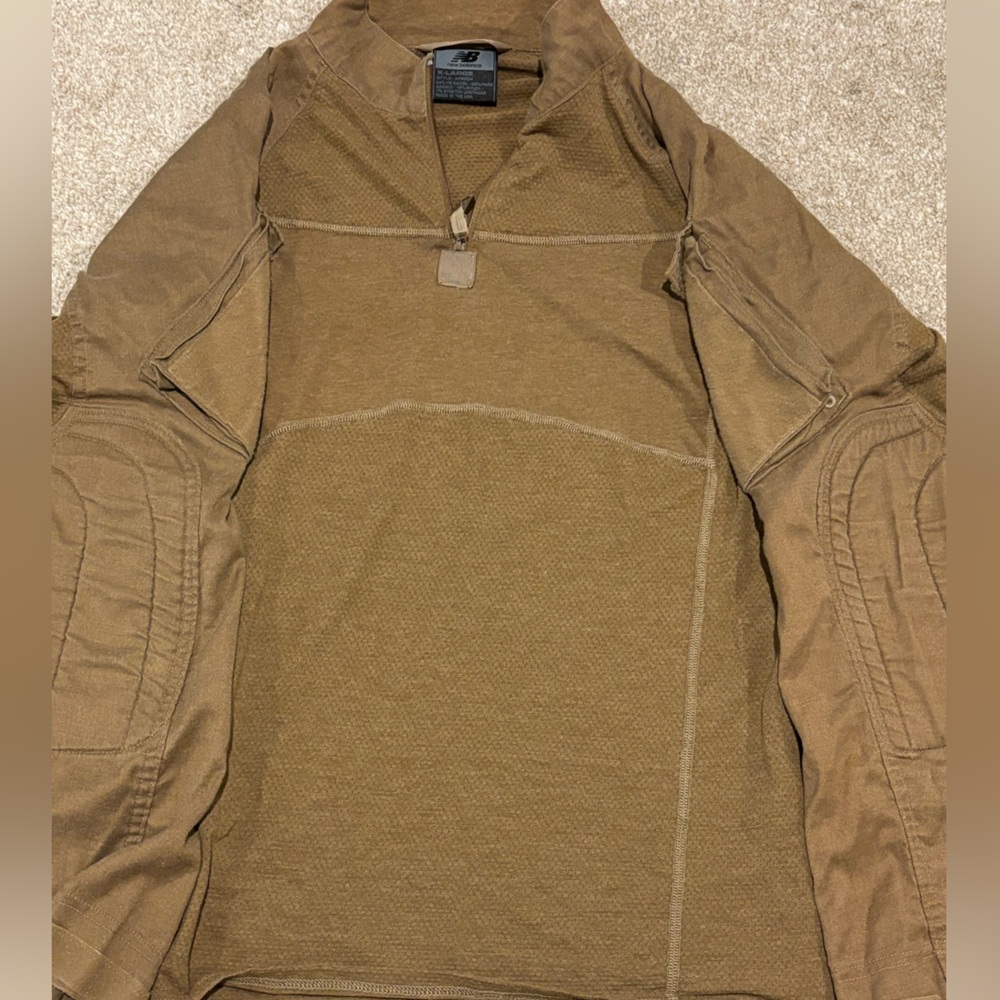 Cool New Balance 3/4 zip up XL DARK BROWN